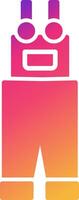 Overall Icon Design Symbol vector
