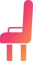 Dining Chair Icon Design Symbol vector