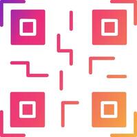 Qr Code Icon Design Symbol vector