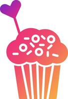Muffin Icon Design Symbol vector