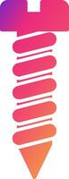 Screw Icon Design Symbol vector