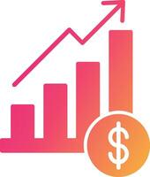 Profits Icon Design Symbol vector