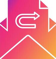 Reply Message Icon Design Symbol vector