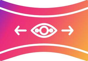 Panoramic View Icon Design Symbol vector