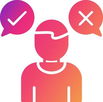 decisión marcador icono diseño símbolo vector