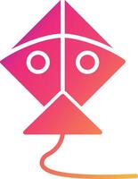 Kite Icon Design Symbol vector