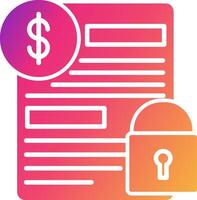 Fixed Interest Rate Icon Design Symbol vector