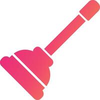 Plunger Icon Design Symbol vector