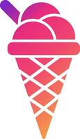 Ice Cream Icon Design Symbol vector