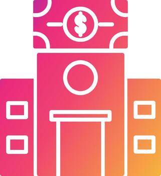 fijo activo icono diseño símbolo vector