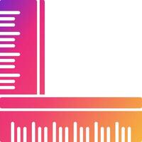 regla icono diseño símbolo vector