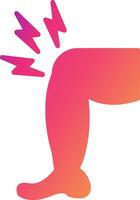 Pain Icon Design Symbol vector