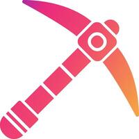 Pickaxe Icon Design Symbol vector
