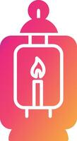 Oil Lamp Icon Design Symbol vector