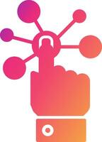 Interaction Icon Design Symbol vector