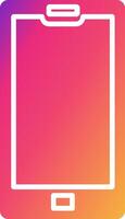 Mobile Phone Icon Design Symbol vector