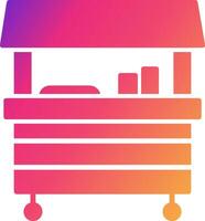 Food Stand Icon Design Symbol vector