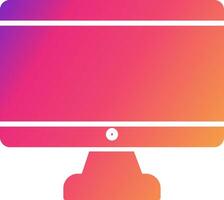 Monitor Screen Icon Design Symbol vector