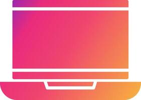 Laptop Icon Design Symbol vector