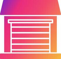 Garage Icon Design Symbol vector