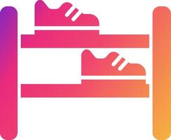 Shoe Rack Icon Design Symbol vector