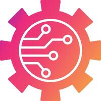 Digitalisation Icon Design Symbol vector