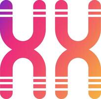 Chromosome Icon Design Symbol vector