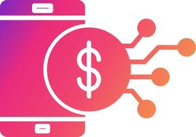 Digital Economy Icon Design Symbol vector