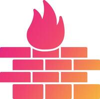 Flame Icon Design Symbol vector