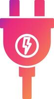 Electric Plug Icon Design Symbol vector