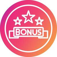 Bonus Icon Design Symbol vector