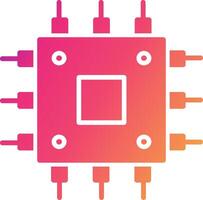 Chip Icon Design Symbol vector