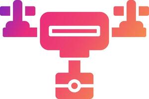 Drone Icon Design Symbol vector