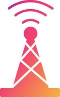 Broadcast Icon Design Symbol vector