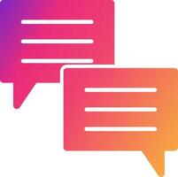 Chat Icon Design Symbol vector