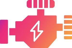 Car Engine Icon Design Symbol vector