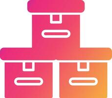 Box Icon Design Symbol vector