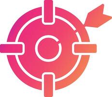Target Icon Design Symbol vector