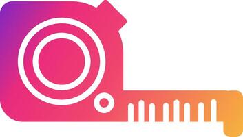 Tape Measure Icon Design Symbol vector