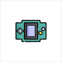 A game controller icon on a white background vector