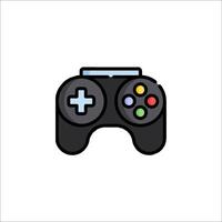 A game controller icon on a white background vector