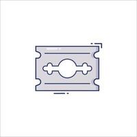 A ticket icon with a cross on it vector