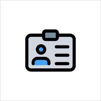 A person is in a file folder icon vector