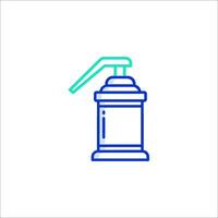A spray can icon on a white background vector