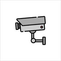 Security camera icon illustration vector