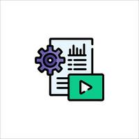 editing software icon vector