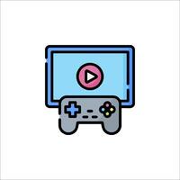 game controller icon illustration vector