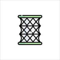 A spool of thread icon on a white background vector
