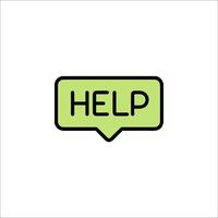 Help icon illustration vector