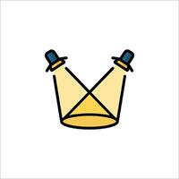 A crown icon with two bottles in it vector